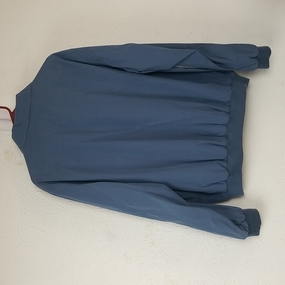 John Ashford sz L blue jacket fully lined with 2 pockets on front - Picture 2 of 10